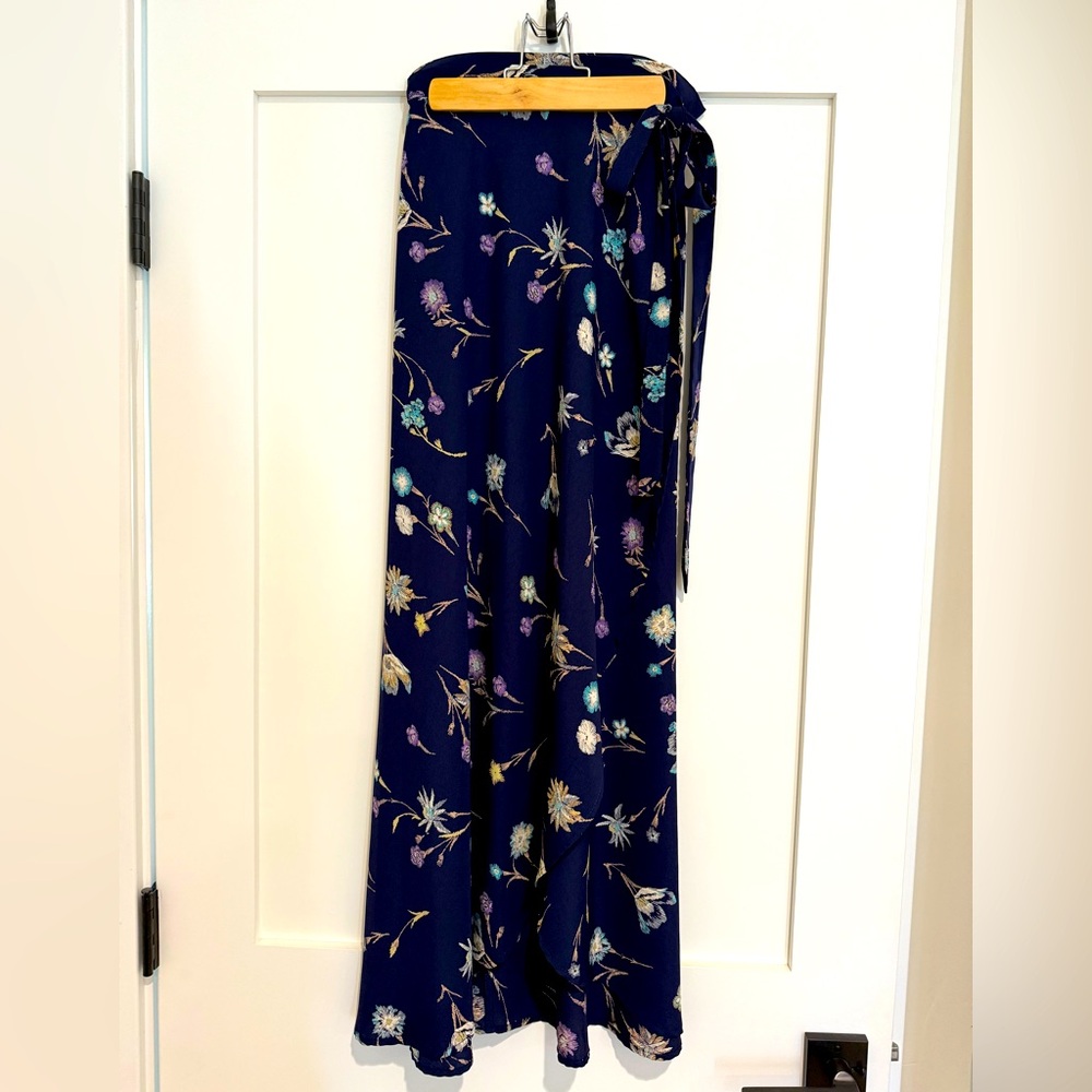Maeve Wrap Maxi Skirt, size medium